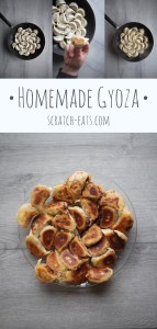 Homemade Gyoza