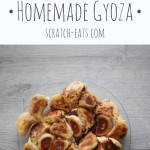 homemade gyoza