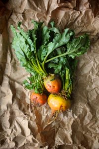 Roasted Golden Beet Salad