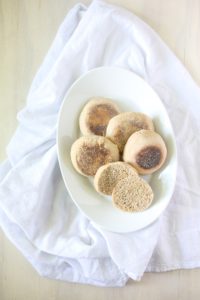 100% Kamut Sourdough English Muffins