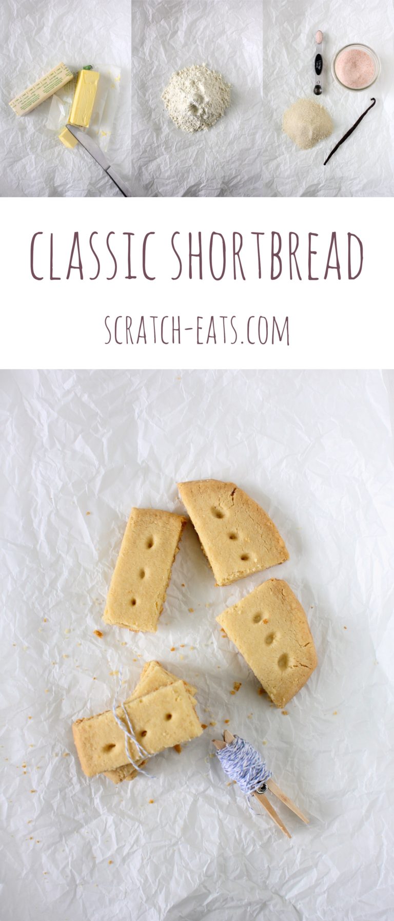 Classic Shortbread - Scratch Eats