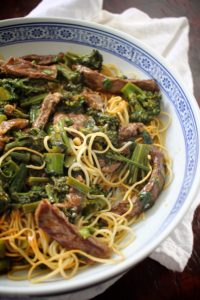 Beef & Broccoli Pan-Friend Noodles