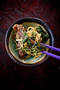 Beef & Broccoli Pan-Friend Noodles