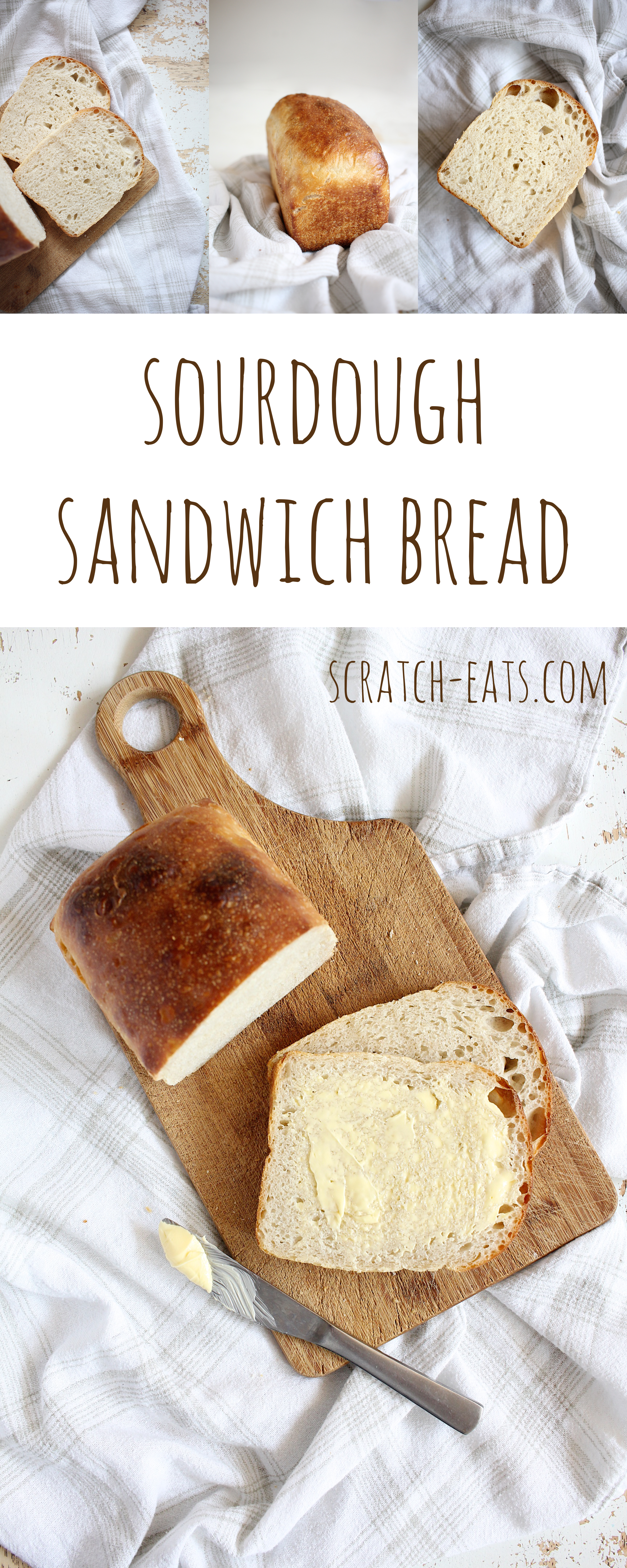 sourdough sandwich bread